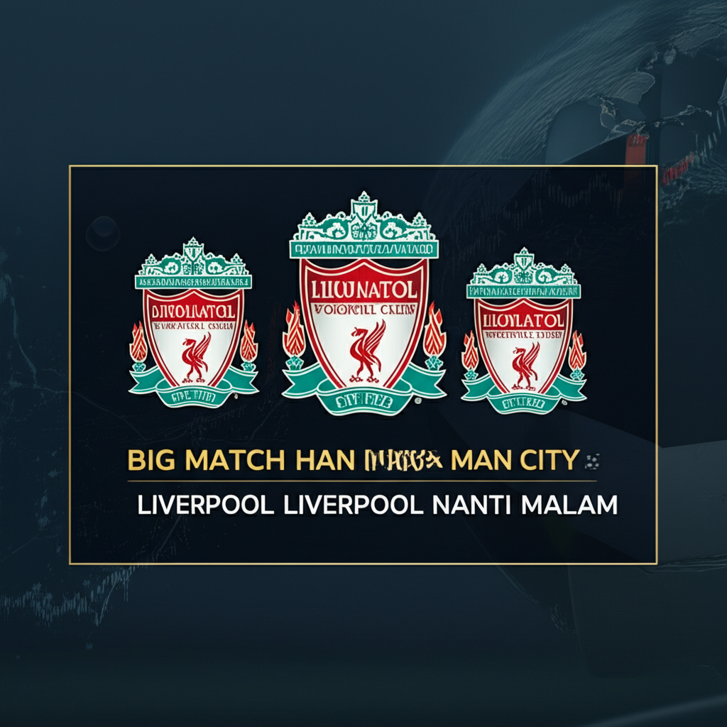 Jadwal Bola Hari Ini: Big Match Man City Vs Liverpool Nanti Malam